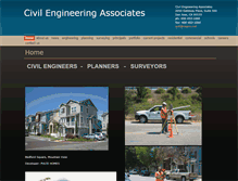 Tablet Screenshot of engineeringassociates.net